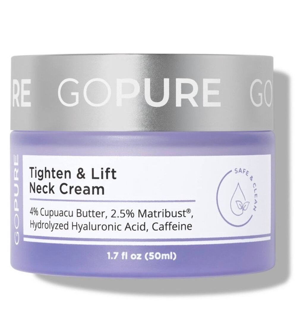 goPure Firm & Lift Neck and Chest Cream
- 1.7 fl oz: Unscented, Jar Container
